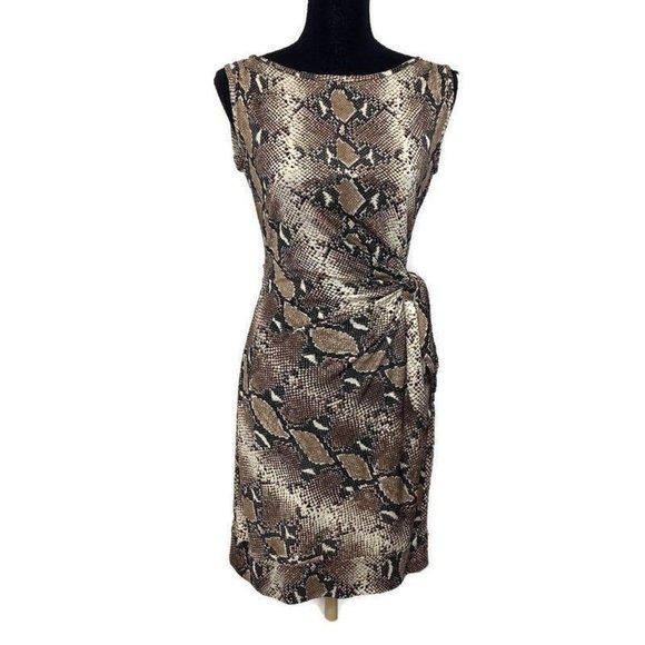 Diane Von Furstenberg Dresses & Skirts - Diane V Furstenberg Silk New Della Python Print 6